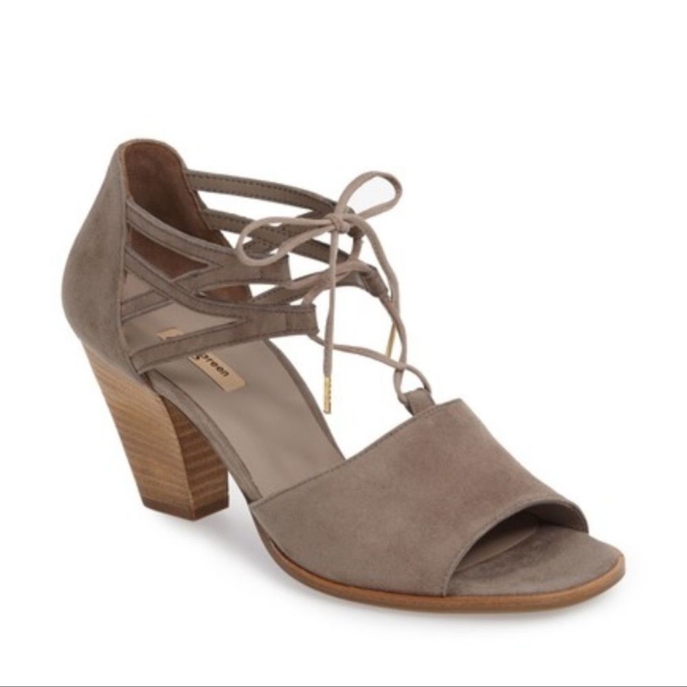 Paul Green Taupe Strappy Heeled Sandals